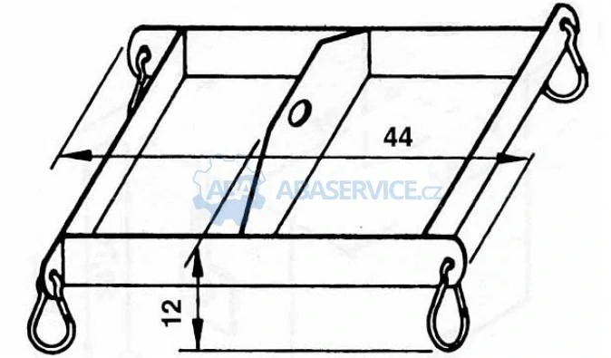 GEDA ZÁVĚS NA 4 KÝBLE